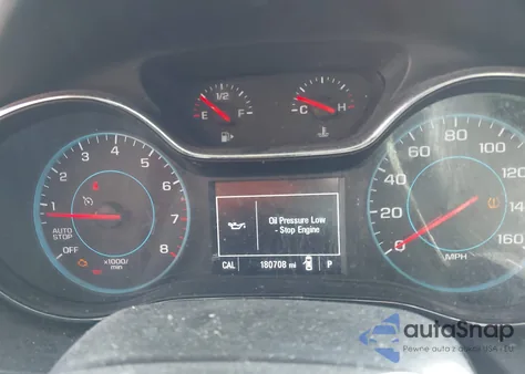 2016 Chevrolet Cruze Lt Auto из США, поврежденный, VIN 1G1BE5SM2G7304674